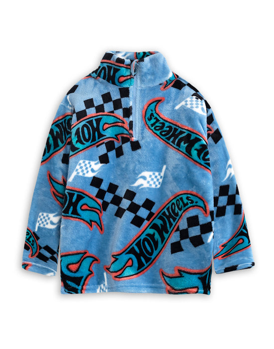 Hot Wheels Racing Team Boys Multicoloured Long Sleeve Long Leg Pyjama and Jumper 3 Piece Set