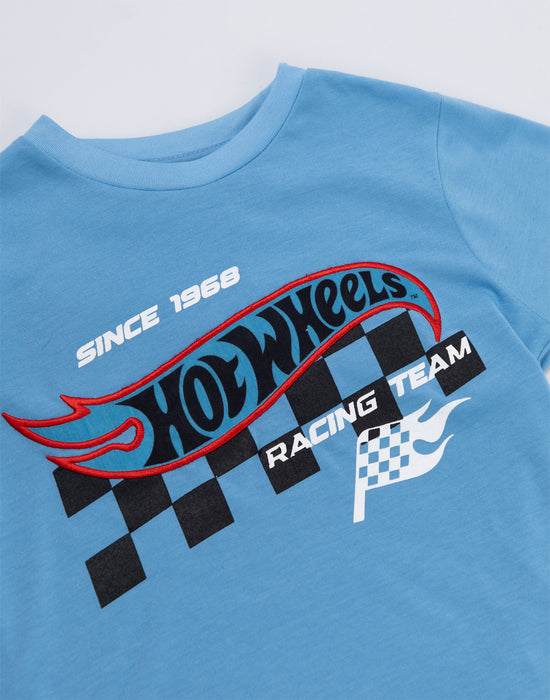 Hot Wheels Racing Team Boys Multicoloured Long Sleeve Long Leg Pyjama and Jumper 3 Piece Set