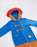 Paddington Bear Character Unisex Kids Blue Onesie