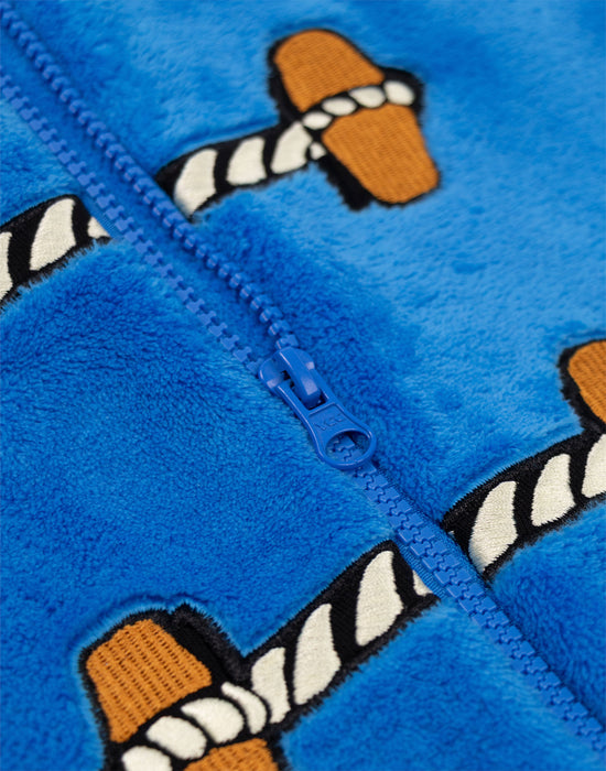 Paddington Bear Character Unisex Kids Blue Onesie