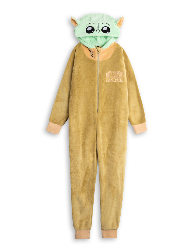 Star Wars Grogu Unisex Kids Green Onesie