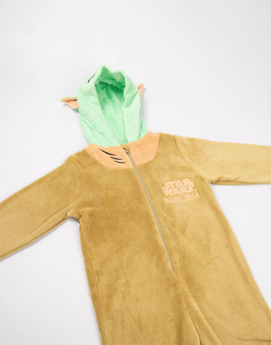 Star Wars Grogu Unisex Kids Green Onesie