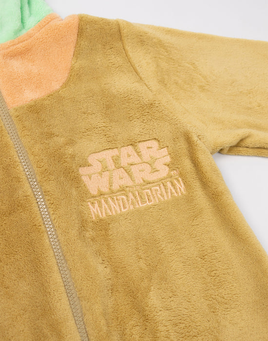 Star Wars Grogu Unisex Kids Green Onesie