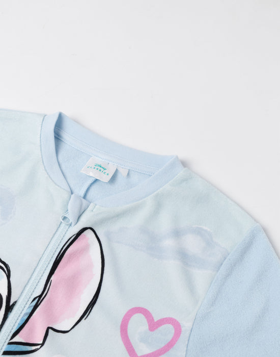 Disney Stitch Girls Blue Onesie