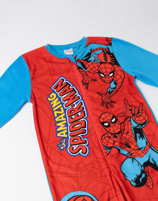 Marvel Spiderman Boys Red Onesie