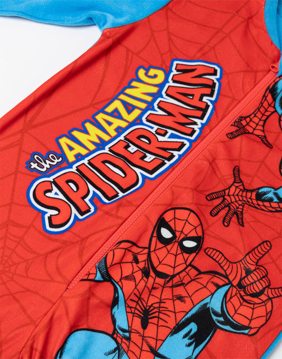 Marvel Spiderman Boys Red Onesie