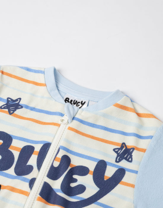 Bluey Character Boys Blue Onesie