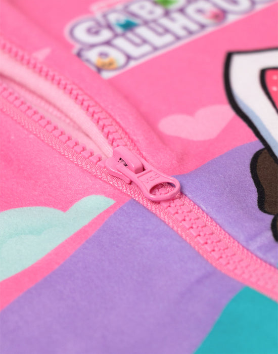 Gabby's Dollhouse Character Girls Pink Onesie