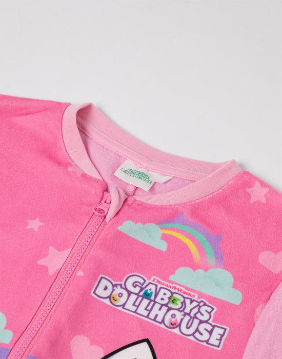 Gabby's Dollhouse Character Girls Pink Onesie