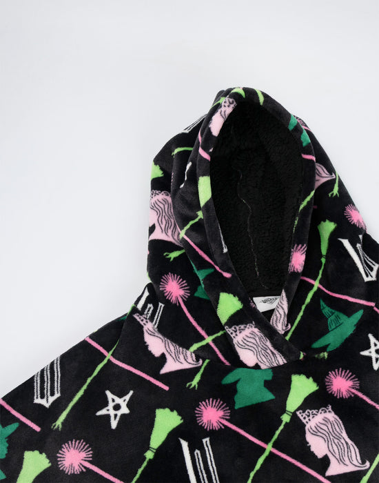 Wicked Character Girls Multicoloured Blanket Hoodie