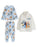 Bluey Character Boys Blue Long Sleeve Long Leg Pyjama and Jumper 3 Piece Set