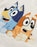 Bluey Character Boys Blue Long Sleeve Long Leg Pyjama and Jumper 3 Piece Set