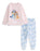 Bluey Character Girls Pink Long Sleeve Long Leg Pyjama Set