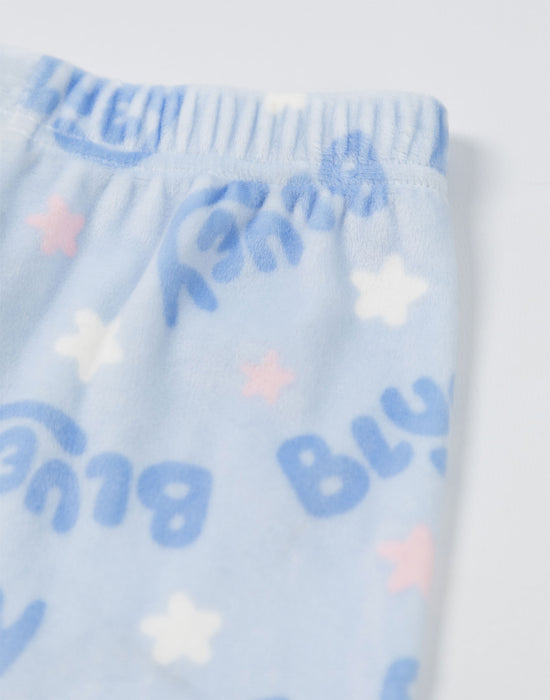 Bluey Character Girls Pink Long Sleeve Long Leg Pyjama Set