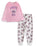 Lilo & Stitch Angel Girls Pink Long Sleeve Long Leg Pyjama Set