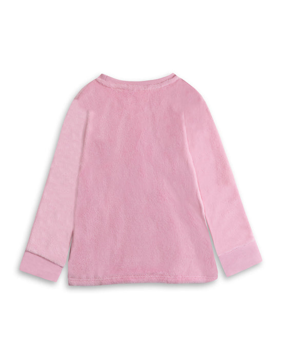 Lilo & Stitch Angel Girls Pink Long Sleeve Long Leg Pyjama Set