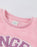 Lilo & Stitch Angel Girls Pink Long Sleeve Long Leg Pyjama Set