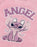 Lilo & Stitch Angel Girls Pink Long Sleeve Long Leg Pyjama Set