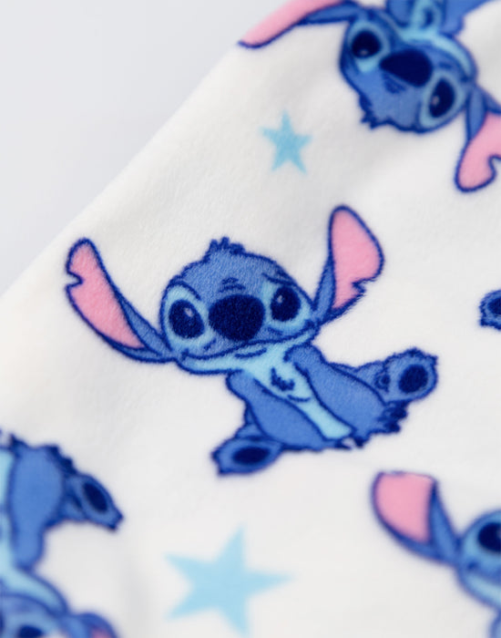 Lilo & Stitch Character Girls Blue Long Sleeve Long Leg Pyjama Set