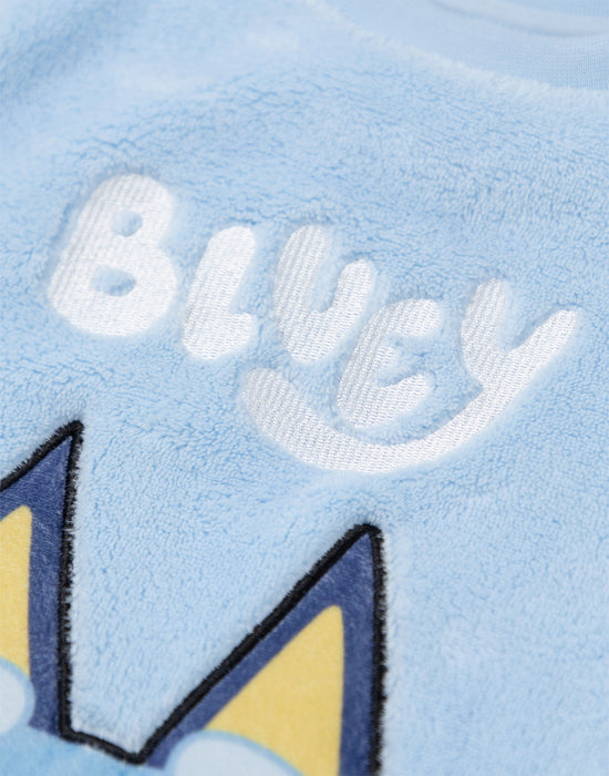 Bluey Character Boys Blue Long Sleeve Long Leg Pyjama Set