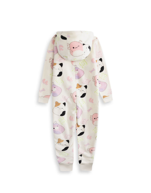 Squishmallows Character Faces Girls White AOP Onesie