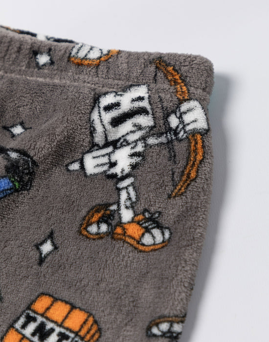 Minecraft Creeper Boys Green Long Sleeve Long Leg Pyjama Set