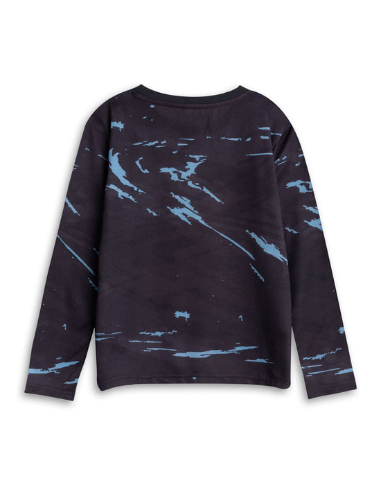 Avatar: The Last Airbender Character Boys Black Long Sleeve Long Leg Pyjama Set