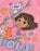 Dora The Explorer Character Unisex Kids Multicoloured Multi-Pack of 2 Long Sleeve Long Leg Pyjama Set