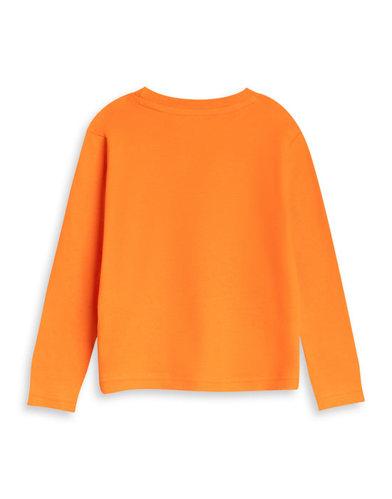 Gruffalo & Friends Zog Unisex Kids Orange Long Sleeve Long Leg Pyjama Set