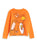 Gruffalo & Friends Zog Unisex Kids Orange Long Sleeve Long Leg Pyjama Set