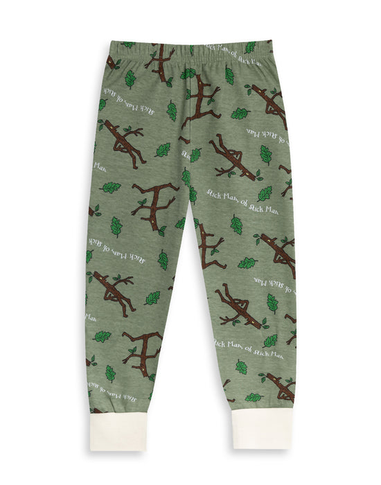 Gruffalo & Friends Stickman Unisex Kids Beige Long Sleeve Long Leg Pyjama Set