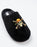 One Piece Logo Boys Black Mule Slippers