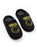 Nirvana Logo Unisex Kids Black Mule Slippers