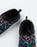 PlayStation Controller Symbols Boys Black Slip On Loafer Slippers