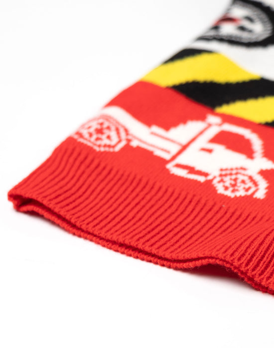 Hot Wheels Tyre & Spanner Fairisle Boys Multicoloured Christmas Jumper