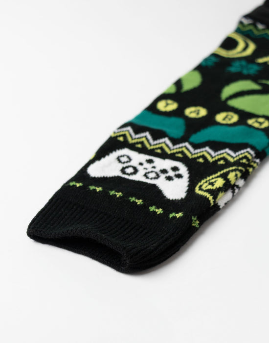 Xbox Logo Boys Multicoloured Christmas Jumper