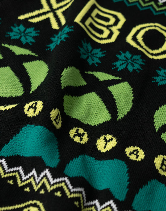 Xbox Logo Boys Multicoloured Christmas Jumper