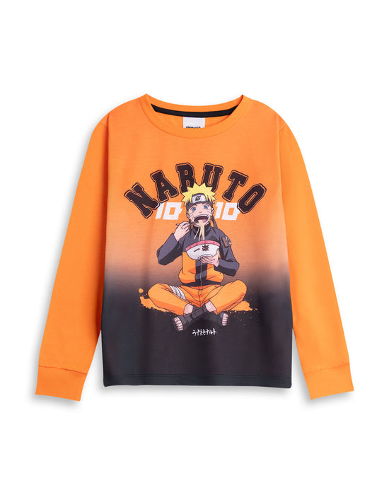 Naruto Character Boys Multicoloured Long Sleeve Long Leg Pyjama Set