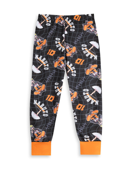 Naruto Character Boys Multicoloured Long Sleeve Long Leg Pyjama Set