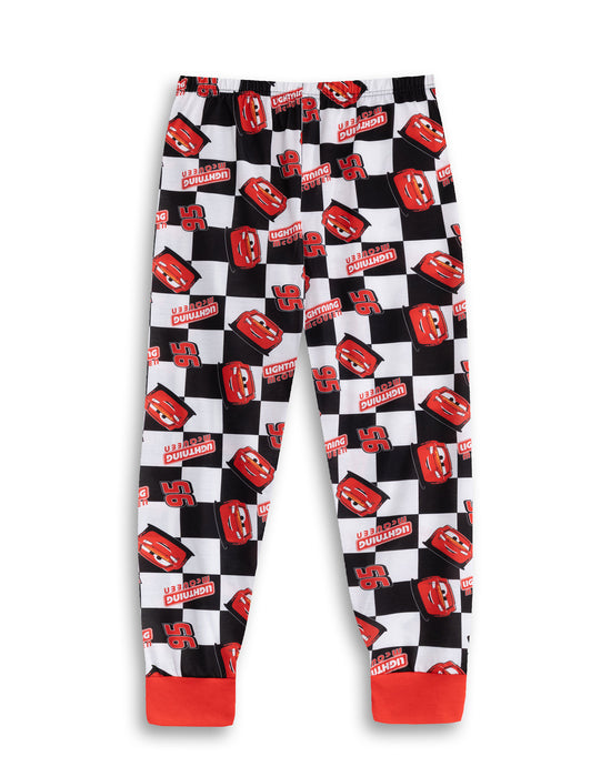 Disney CARS Boys Red Long Sleeve Long Leg Pyjama Set