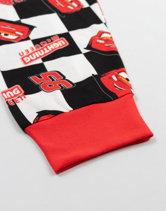 Disney CARS Boys Red Long Sleeve Long Leg Pyjama Set