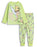 Disney Tinkerbell Character Girls Green Long Sleeve Long Leg Pyjama Set