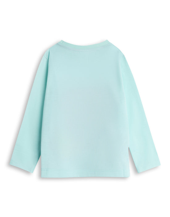 Disney The Little Mermaid Character Girls Blue Long Sleeve Long Leg Pyjama Set