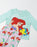 Disney The Little Mermaid Character Girls Blue Long Sleeve Long Leg Pyjama Set