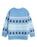 Bluey Character Boys Blue Christmas Jumper