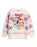 Bluey Character Girls Beige Christmas Jumper