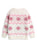 Bluey Character Girls Beige Christmas Jumper