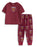 West Ham United Logo Boys Red Short Sleeve Long Leg Pyjama Set