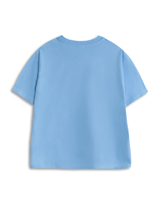 Manchester City Logo Boys Multicoloured Short Sleeve Long Leg Pyjama Set