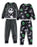 Disney NMBC Unisex Kids Black Multi-Pack of 2 Long Sleeve Long Leg Pyjama Set